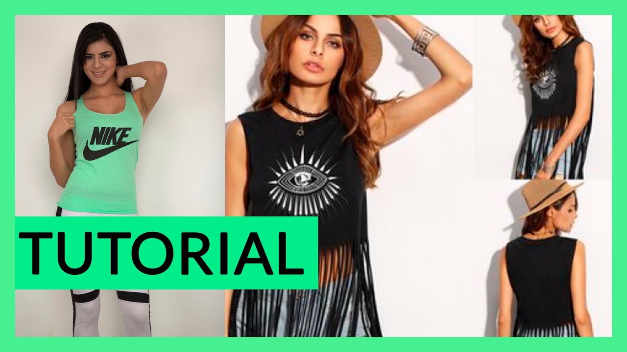 PASO A PASO 💚 Camisetas Franelilla deportiva para dama ideal costura paso  a paso - YouTube