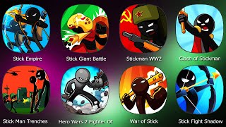 Stick Empire,War of Stick,Clash of Stickman Evolution,Stick Giant Battle Reborn,Stickman WW2,Stick screenshot 2