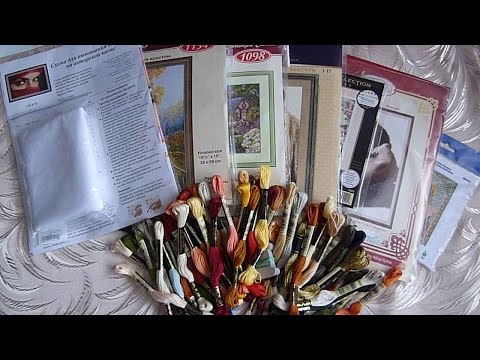 покупки для вышивки!