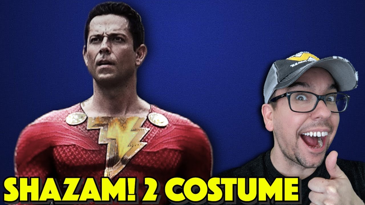 Shazam 2 Costume REVEALED from Set
