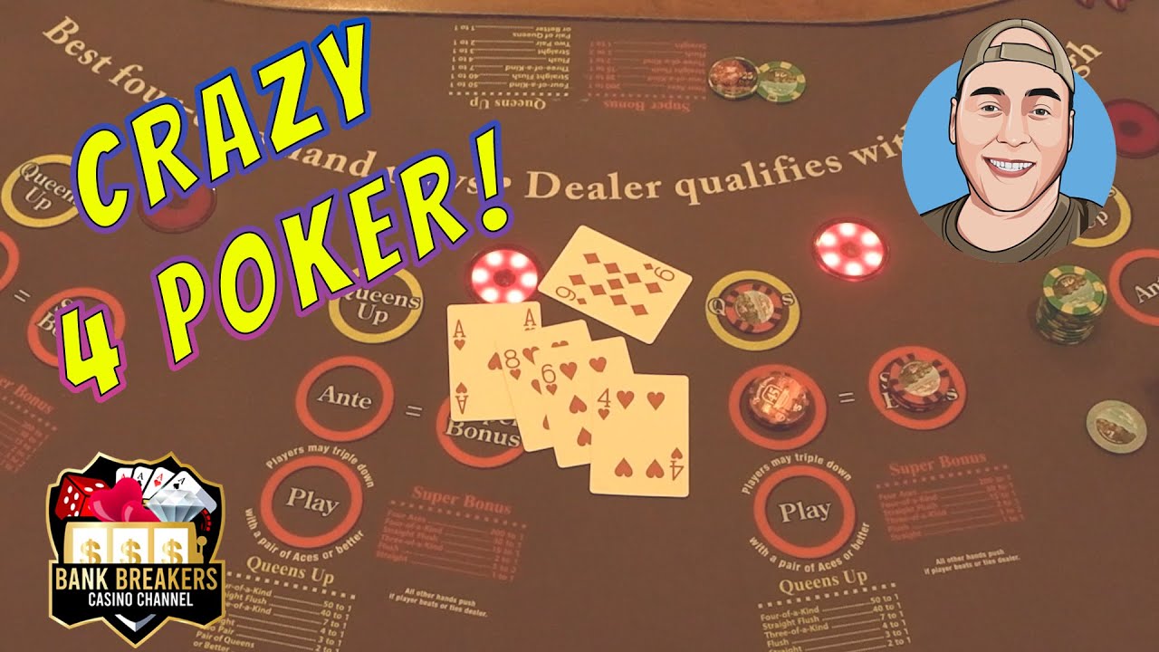 Crazy 4 Poker with Kelly BeyondBlackjack Again! YouTube
