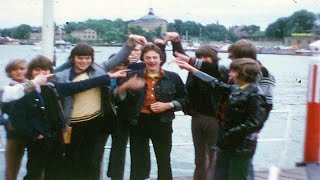 1970s A Swedish Boy Scout Troop go 'Camping' ~ Summer Lakeshore Hijinks & Stockholm Harbor Boating
