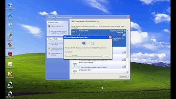 Windows XP Professional - Wireless Network Connection