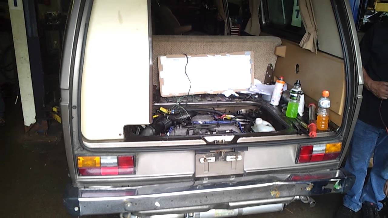 VW Vanagon with 2005 Subaru EJ25 Conversion First Start - YouTube