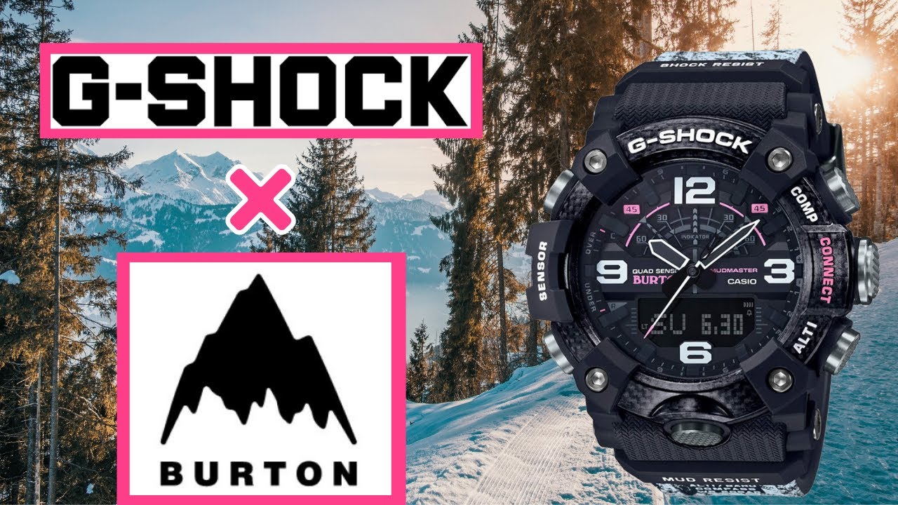 コラボ】Gショック×BURTONコラボモデルは男女共に使いやすいタフネス
