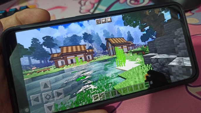 Como baixar minecraft pelo celular de graça 2022+tutorial de como colocar a  textura do minecraft 📲❤ 