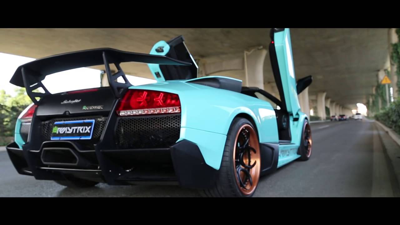 Звук выхлопа lamborghini