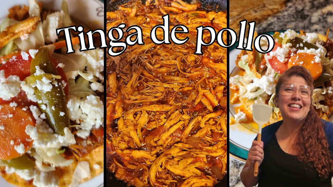 LA MEJOR TINGA DE POLLO EN CHIPOTLE|COCINANDO CON GLORIZ [15]