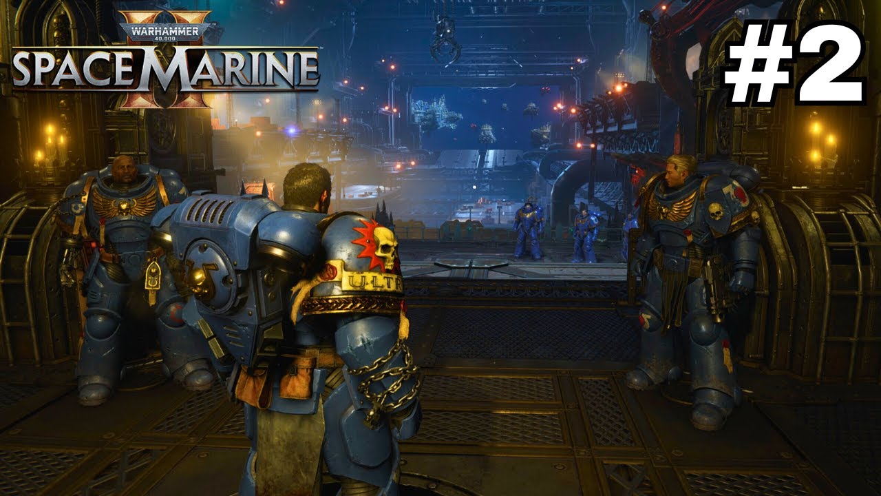 Warhammer 40K Space Marine 2 | Part 2: Titus is Back - YouTube