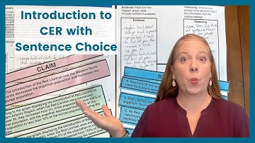 Introduction to claim evidence reasoning using sentence choice
