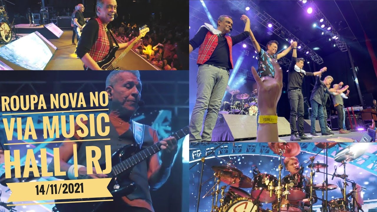 Roupa Nova Show - Melhores Momentos | Via Music Hall |SÃO JOÃO DE MIRITI  RJ | 14/11/2021