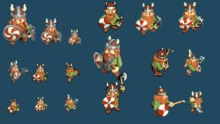 Viking Cartoon – Isometric (8 Directions) Viking Cartoon – Isometric (8 Directions)