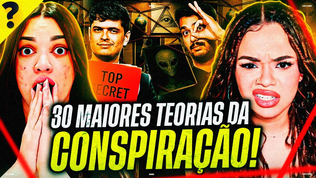 30 Maiores TEORIAS DA CONSPIRAÇÃO de Todos os Tempos | Você Sabia | [REACT]