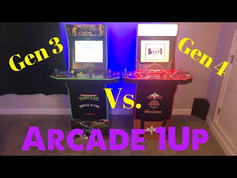 Arcade 1up Gen 3 vs Gen 4 from Some Dude
