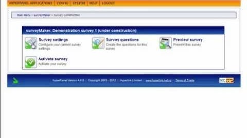 Overview: Create your own online survey