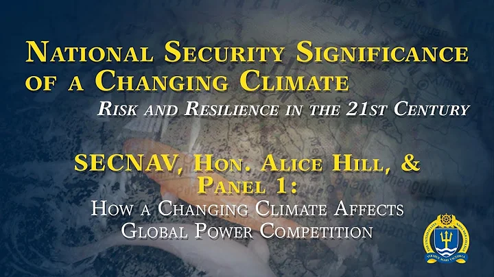 NSSCC: SECNAV, Hon. Alice Hill, & Panel 1 - How a ...