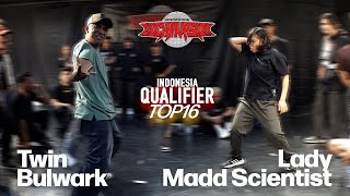 LADY MADD SCIENTIST VS TWIN BULWARK | BUCK INVASION 4: INDONESIA QUALIFIERS | TOP 16