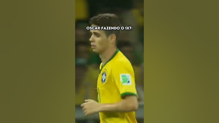 Oscar fazendo o Gol no 7x1 contra a Alemanha 😪