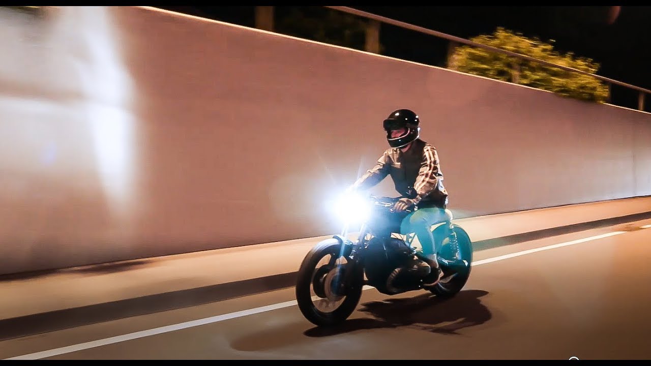 BMW R80 Cafe Racer -Nightrider- by CROOKED - YouTube