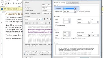 How to Create a Custom Call Out Style in Word to Avoid Floating Text Boxes