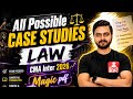 CMA Inter Law - All Possible Case Studies June 2026