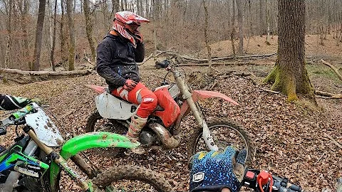 Ride Honda CR250R with nice SOUND