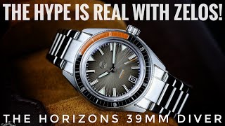 Zelos Horizons 39mm Diver - The Hype is Real with Zelos!