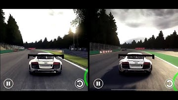 [iOS] GRID Autosport 1.2.4 Graphic Update Comparison (iPhone X)