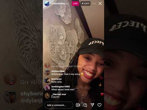 Chloe Bailey Instagram Live | 4.11.24 | cxhdailys