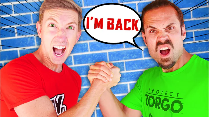 JUSTIN is BACK! Best Friend Trains with Spy Ninjas...