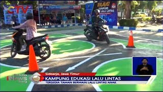 Polresta Sidoarjo Deklarasi Kampung Tertib Lalu Lintas di Perumahan Kemiri - BIS 05/10