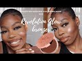 DRUGSTORE BRONZER FOR DARK/BROWN SKIN!? | TESTING THE NEW REVOLUTION GLOW BRONZER | FENTY COMPARISON