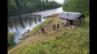 ПИЖМА.С ДРУЗЬЯМИ В ТАЙГУ.ПРОБИЛИ БАЛЛОН...ДОБЫВАЕМ РЫБУ И...2 ЧАСТЬ!Продолжение экспедиции.