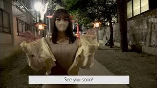 NO BRA Walking in Shinjuku👣