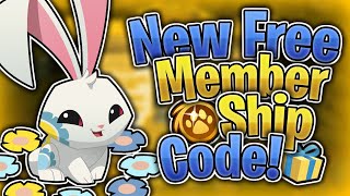 New FREE MEMBERSHIP CODE on Animal Jam!