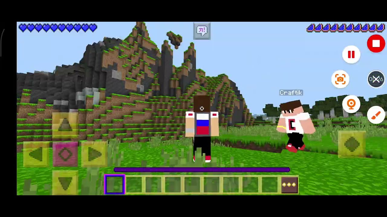 Выживание с крафтиком в Майнкрафт.    Часть 1 Ахмад Майнкрафт 