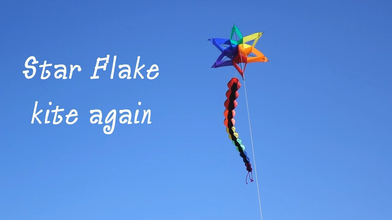 Starflake Kite Melon Tube Tail Starflake Kite Melon Tube Tail