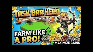 Task Bar Hero (TBH) | How To Farm | Guide | Cheat Mod Menu TBH | Free 2026 [NEW]