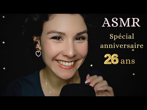 ASMR – 26 faits sur moi 🎂 | Spécial anniversaire 💜