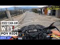 2022 CAN-AM OUTLANDER MAX XT-P 1000 - POV Test Ride (Binaural Audio)