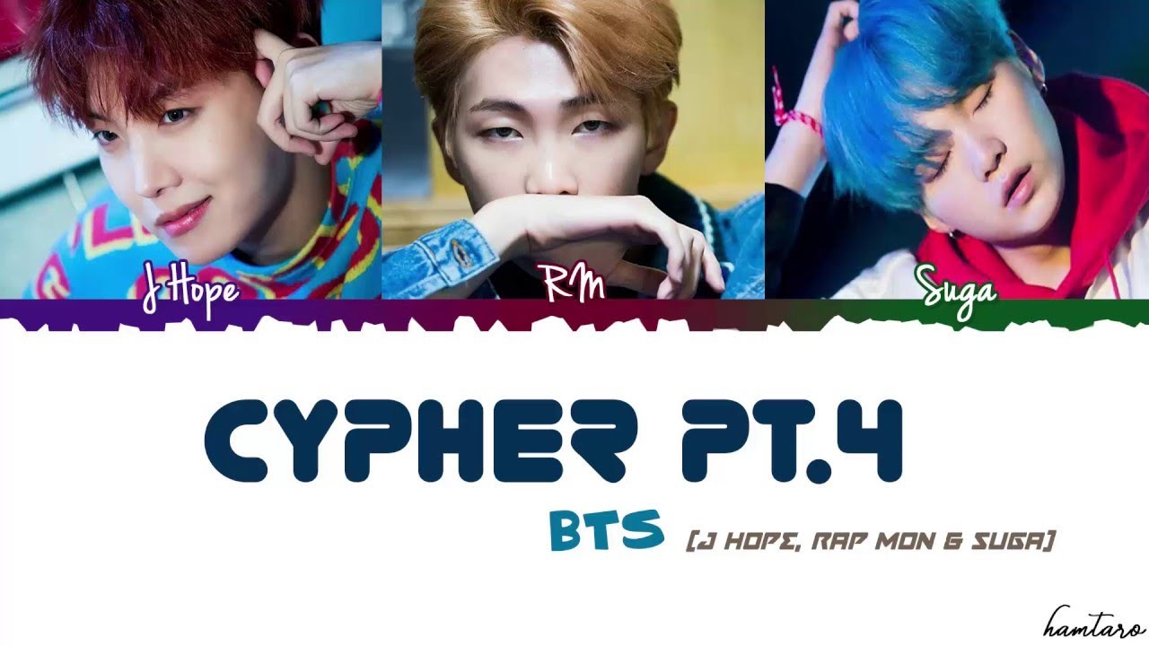 BTS CYPHER PT.4 Lyrics [Color Coded_Han_Rom_Eng]