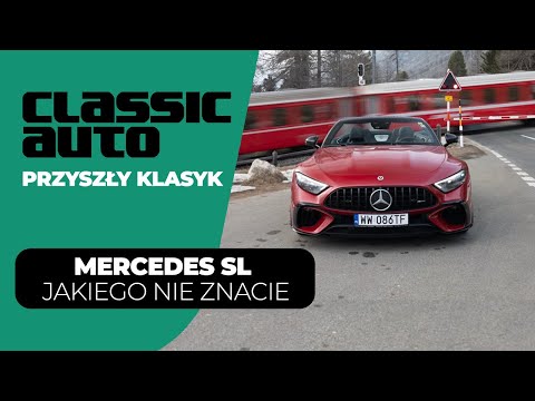Mercedes-AMG SL63, szukamy jego korzeni w Szwajcarii! (TEST PL 4K) | Classicauto