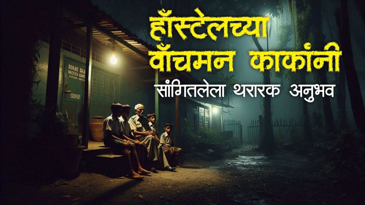 वॉचमन काकांचा थरारक अनुभव | Horror experience in Marathi | Marathi Horror Story | Marathi Bhaykatha