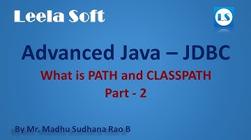 What is meant by classpath || Classpath in Java || How to Set Classpath in Java || By Madhu Sir