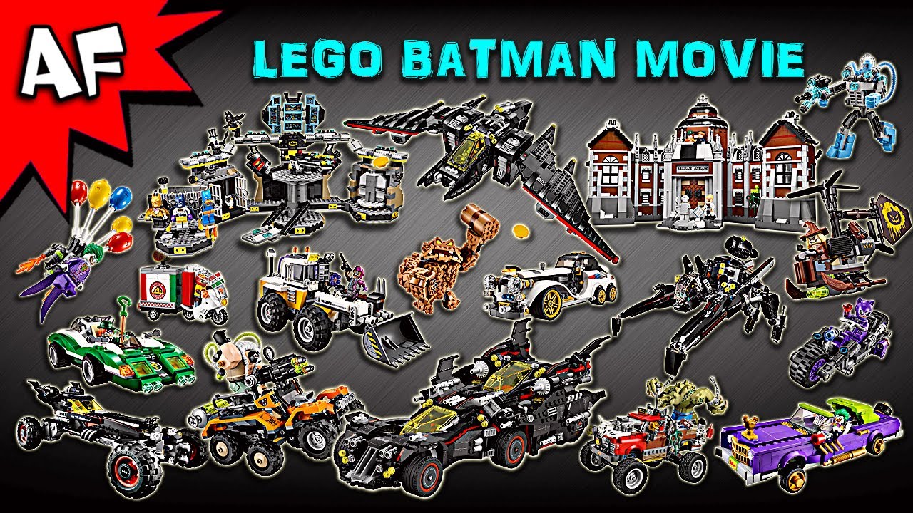 Every Lego Batman Movie Set - Complete 2017 Collection! - YouTube