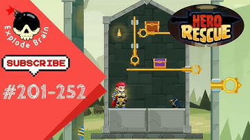 HERO RESCUE LEVEL 201 TO 252 GAMEPLAY ANDROID IOS