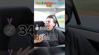 😱 TOP 3 ANIME SCREAM EDITS! (Part 1) 🔥#top3 #animeedits #animeranking #viral