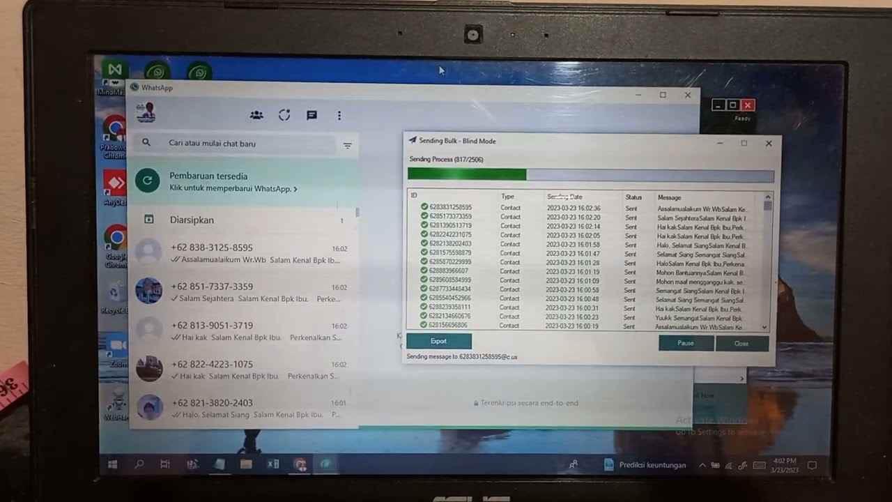 Jasa Whatsapp Blast Whatsap Marketing Digital Marketing By Prabowo Siswanto 085842907187