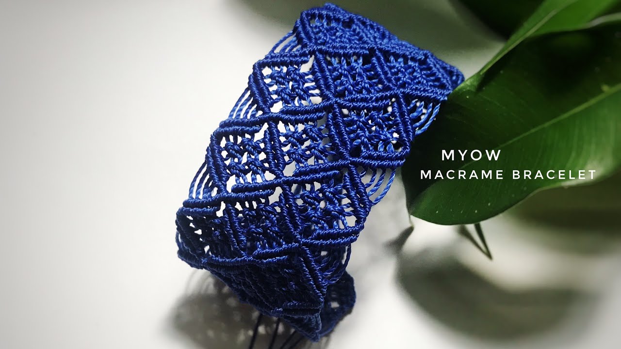 MACRAME BRACELET | BRACELET FOR MEN | DIAMOND PATTERN | MYOW 324