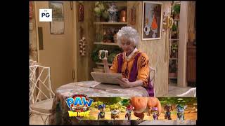 Paw Patrol: The Dino Movie On-Screen Ad During The Golden Girls (August 6, 2026)
Paw Patrol: The Dino Movie On-Screen Ad During The Golden Girls (August 6, 2026) Paw Patrol: The Dino Movie On-Screen Ad During The Golden Girls (August 6, 2026)